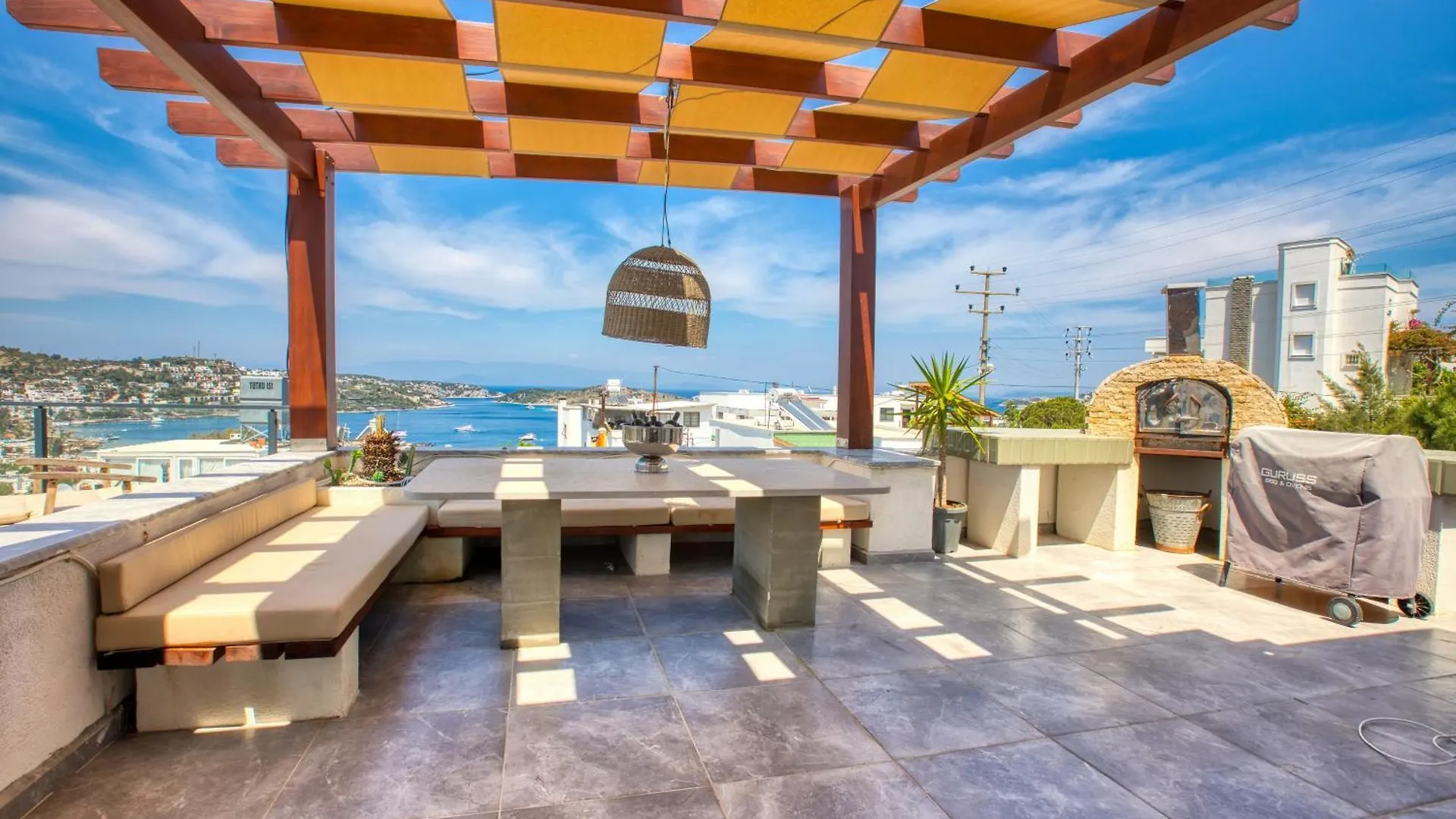 Bodrum Turkbuku Luxury Seaview Dublex Wpool & Terrace Villa